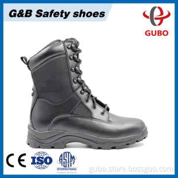 high quality man high gloss military boots